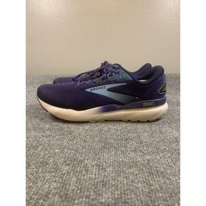 Brooks Ghost 16 Mens Size 11 Blue Bonnie Yellow Athletic Daily Running Shoes